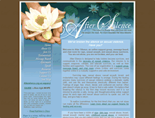 Tablet Screenshot of aftersilence.org